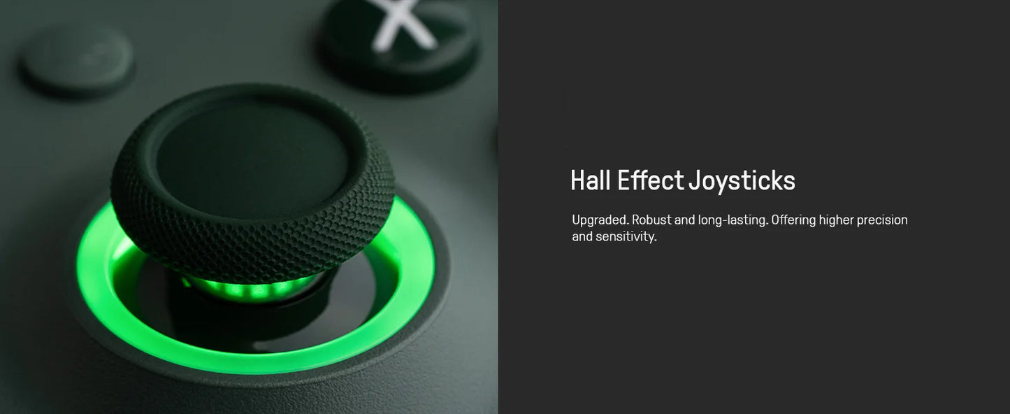 Manette Xbox Series X/S/Xbox One: Hall Effect Joysticks avec RGB